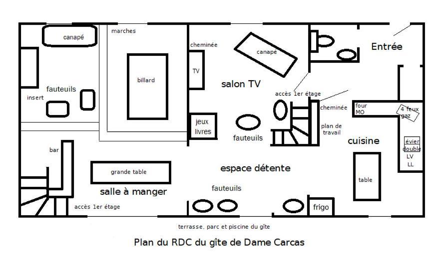 Domaine D'Herminis - Gite De Dame Carcas Carcassonne Bagian luar foto